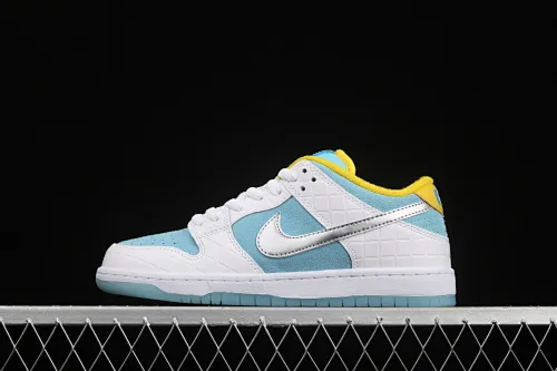 All categories Nk SB Dunk Series Nk SB Dunk Low Low-top skate shoes Nk SB Dunk Low Pro QS "LAGOON PULSE" "Lingge silver ice blue" low-top skate shoes DH7687-400